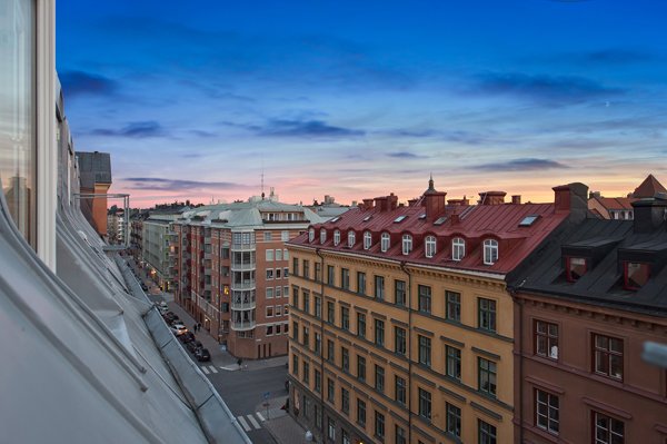 斯德哥尔摩现代简约风格阁楼设计