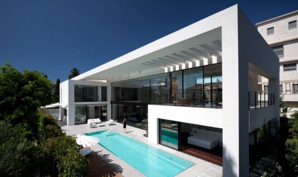 以色列海法现代包豪斯风格住宅设计