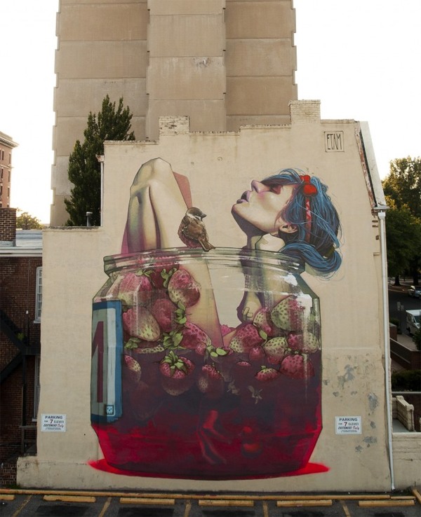 20个令人惊叹的街头墙绘艺术作品