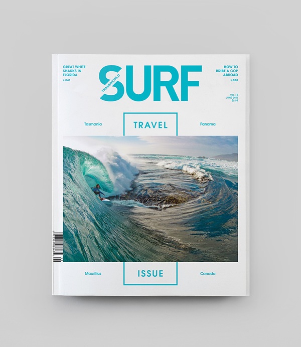 冲浪杂志Surf品牌形象设计