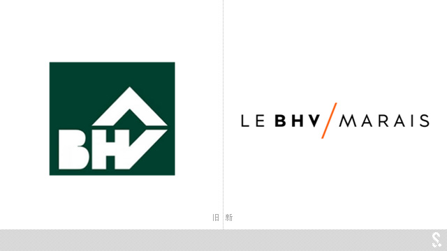 巴黎市政厅百货公司更名“Le BHV / Marais”并启用新LOGO