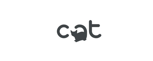 标志设计元素运用实例：猫(三)