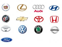 14款汽车品牌矢量标志