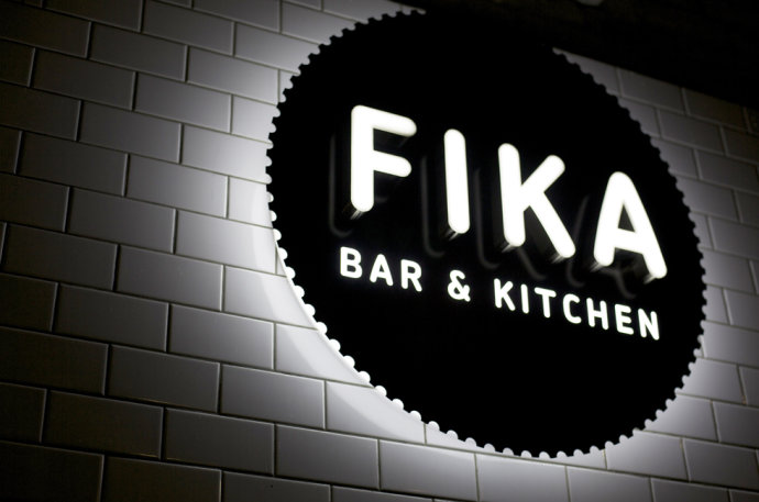 伦敦fika餐厅视觉形象设计