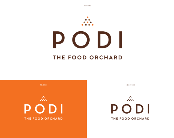 新加坡Podi餐厅视觉形象设计