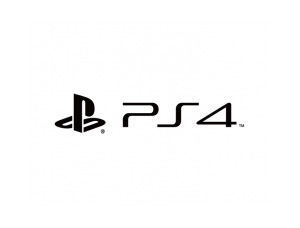 PS4游戏机标志矢量图