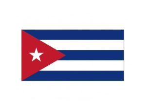 古巴国旗矢量图