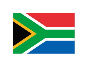 南非国旗矢量图