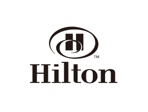 Hilton希尔顿酒店标志矢量图