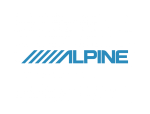 阿尔派(alpine)汽车音响logo标志矢量图