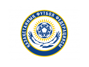 哈萨克斯坦国家足球队队徽标志矢量图