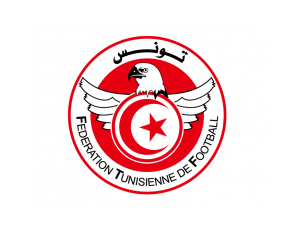 突尼斯國家足球隊隊徽標志矢量圖
