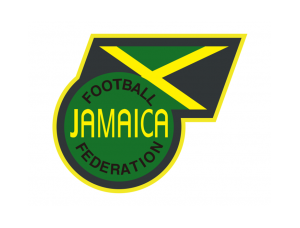 牙買加國家足球隊隊徽標志矢量圖