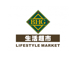 BHG生活超市logo标志矢量图
