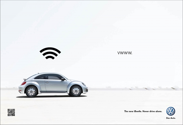 驾驶不孤单:iBeetle大众新甲壳虫广告