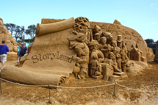 Michelle Blacky Champaz超酷逼真的沙雕艺术作品
