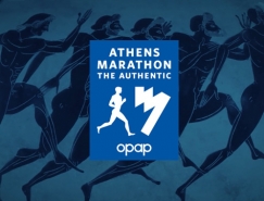 希腊雅典经典马拉松赛新LOG