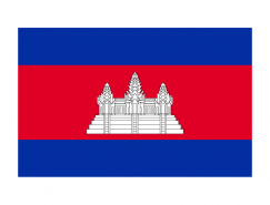 柬埔寨国旗矢量图