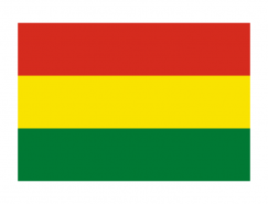 玻利维亚国旗矢量图