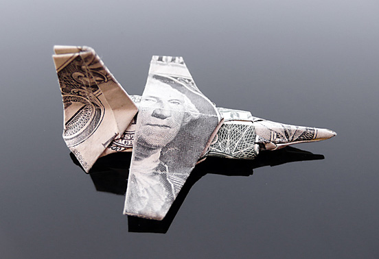 Craig Sonnenfeld美元钞票折纸艺术(二)