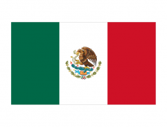 墨西哥国旗矢量图