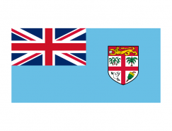 斐济国旗矢量图
