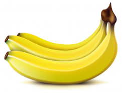一串香蕉矢量素材