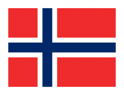挪威国旗矢量图