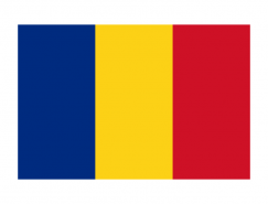 罗马尼亚国旗矢量图