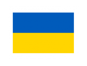 乌克兰国旗矢量图