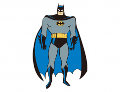 超级英雄人物蝙蝠侠矢量素材