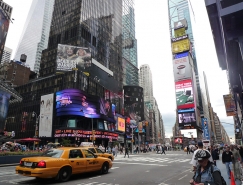 纽约时代广场街景高清图片
