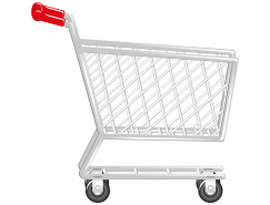 超市购物车矢量素材(2)