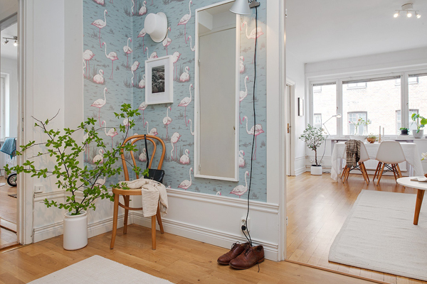 斯德哥尔摩白色简约风格公寓设计