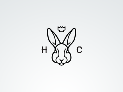 标志设计元素运用实例：兔子(三)