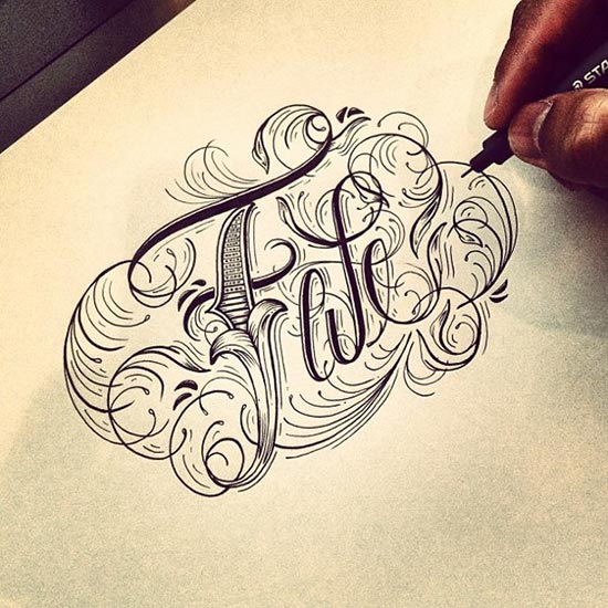 Raul Alejandro创意手绘字体设计欣赏