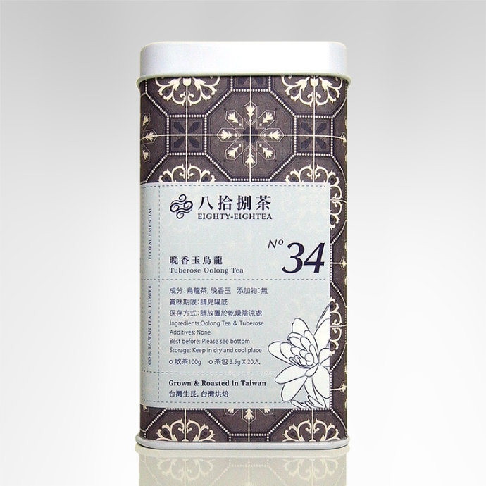台湾八拾捌茶包装设计