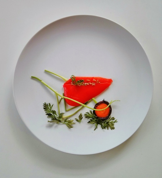 Lauren Purnell创新食物拼盘艺术画