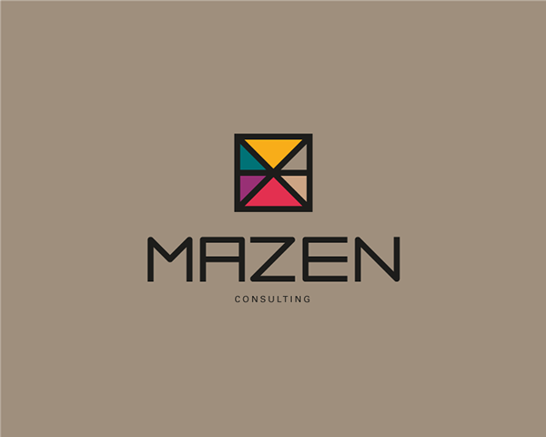 Mazen咨询公司品牌形象设计