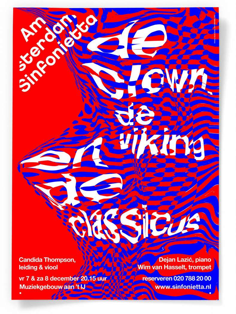 阿姆斯特丹Adam Sinfonietta交响乐团系列海报设计