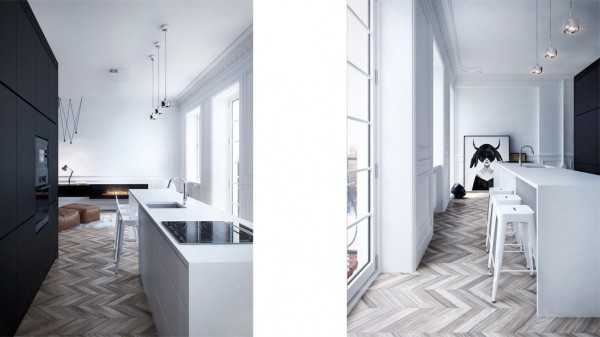 Int2 Architecture:圣彼得堡4个现代公寓设计