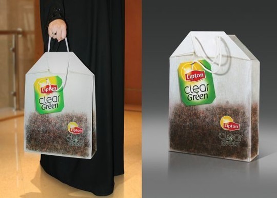创意购物袋设计欣赏