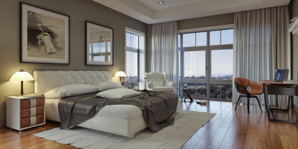 现代舒适的卧室设计欣赏