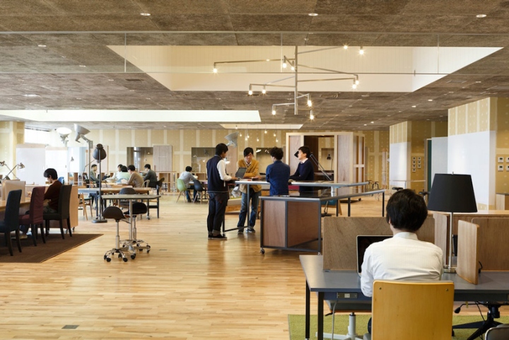 日本KOIL开放式办公空间设计