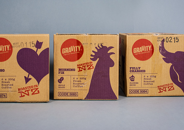 Gravity咖啡包装设计