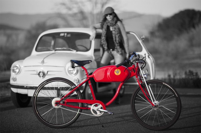 西班牙Oto Cycles复古电动自行车