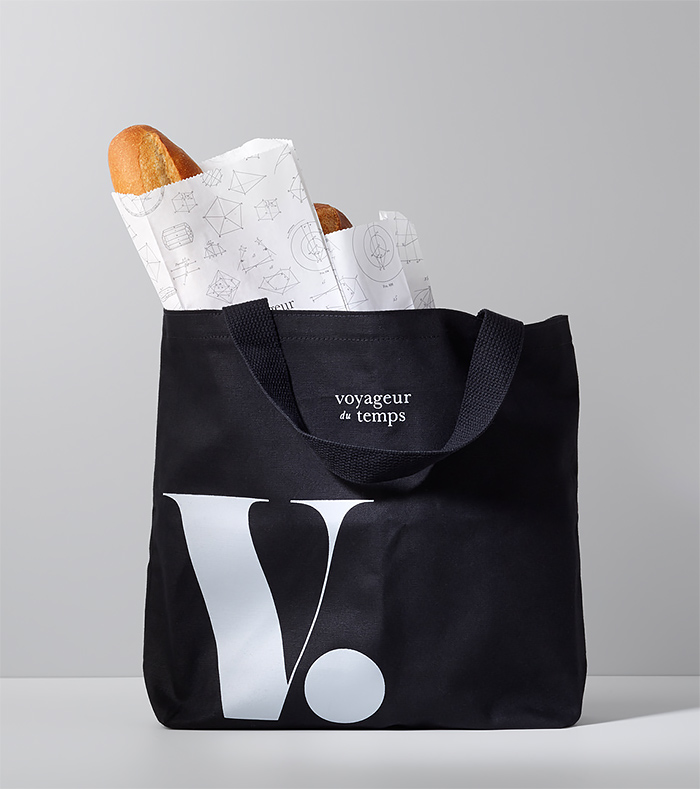 Voyageur Du Temps咖啡和面包店视觉形象设计