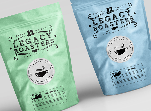 Legacy Roasters咖啡馆品牌视觉形象设计