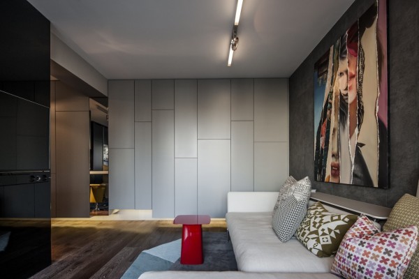 布达佩斯40平米时尚现代的小公寓设计