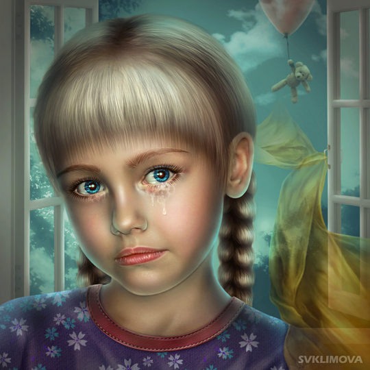 Svetlana Klimova女性肖像插画欣赏